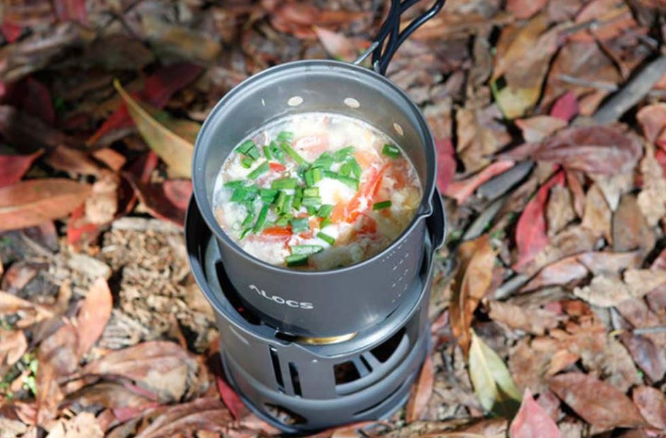 Promo Alocs 7 in 1 Kompor Gas Alcohol Stove Portable untuk Camping CW